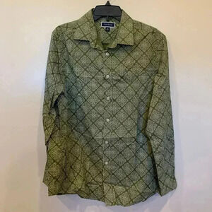 Mens Club Room Refined Woven Button Down NWT - B5